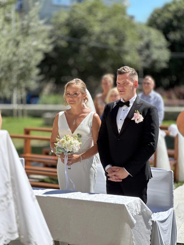 Agnieszka i Konrad – Ślub kościelny w Chorwacji