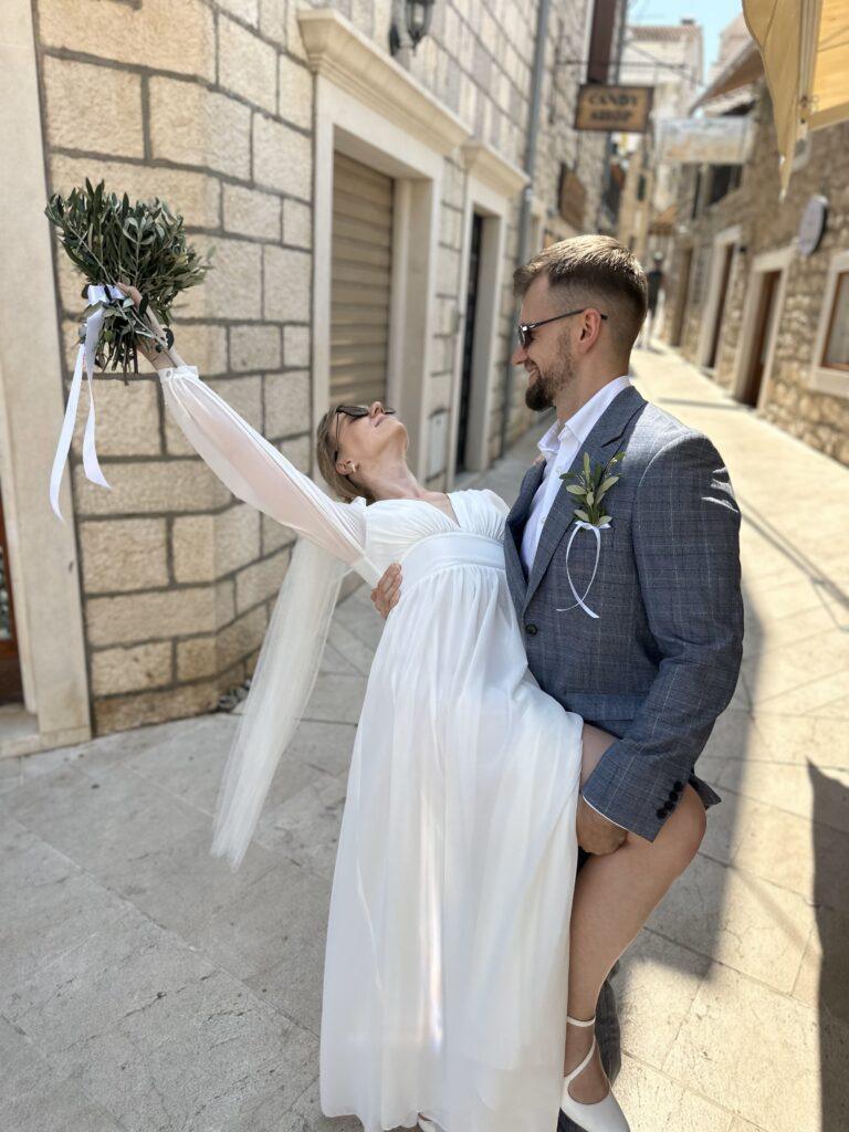 Ewelina i Mateusz - ślub w Chorwacji, w Primošten