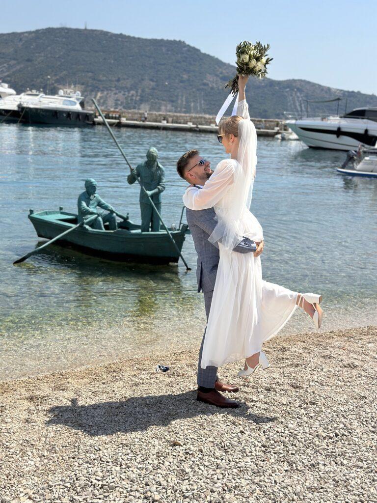 Ewelina i Mateusz - ślub w Chorwacji, w Primošten