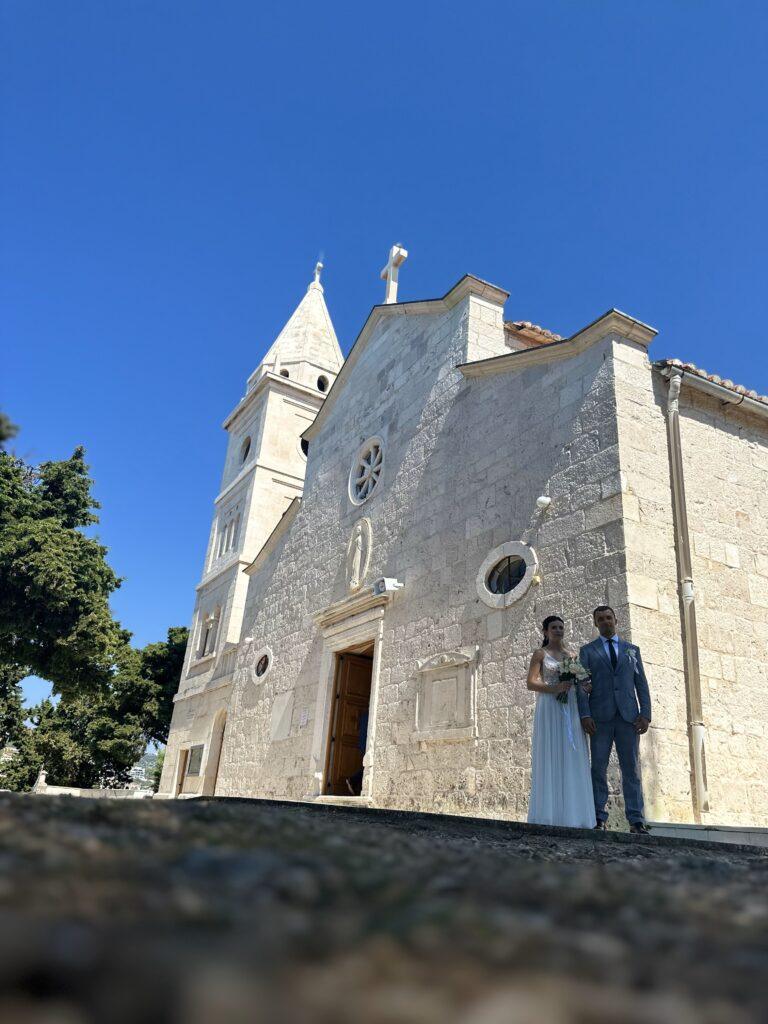 Agnieszka i Mateusz - ślub w Chorwacji, w Primošten