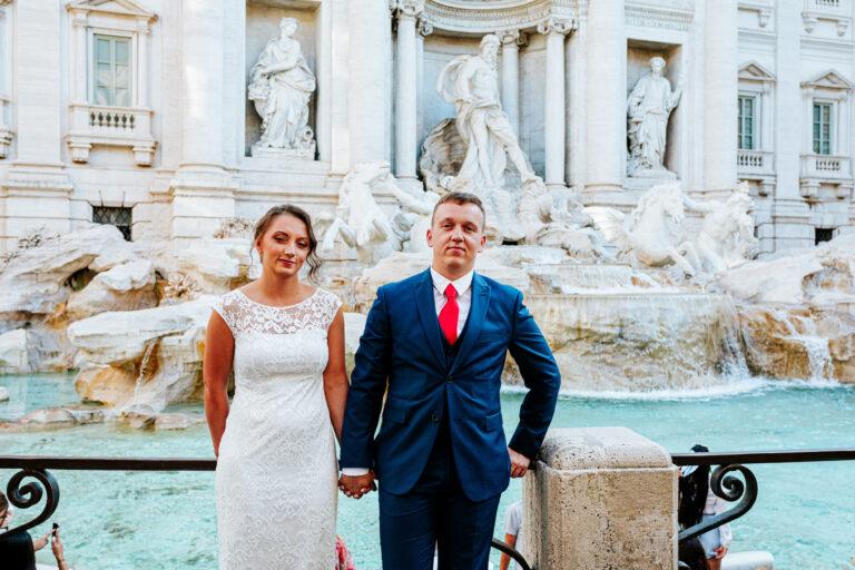Natalia i Grzegorz - ślub kościelny w Rzymie
